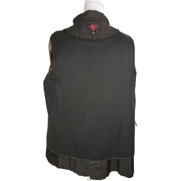 Gallery ~Woman Size M~ Chocolate/Brown Trench Coat All Season Button-Up, Lining - Picture 8 of 14